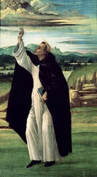 St. Dominic, ca. 1498-1505 (tempera på lærred)